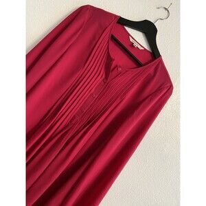 Sophie Max Blouse M Pink Feminine Fairy Dainty Sheer Delicate Romantic Sheer F25